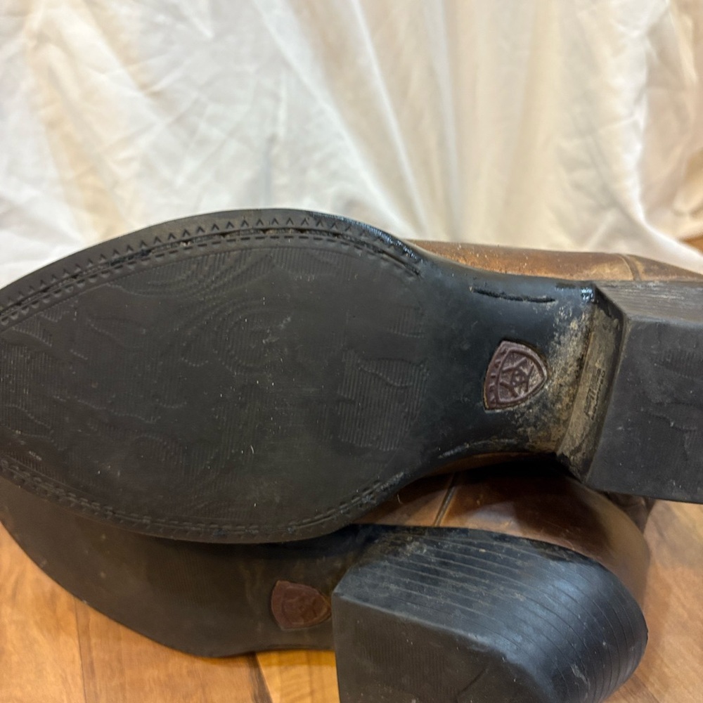 Ariat Heritage R Toe Western Boots - Picture 5 of 6